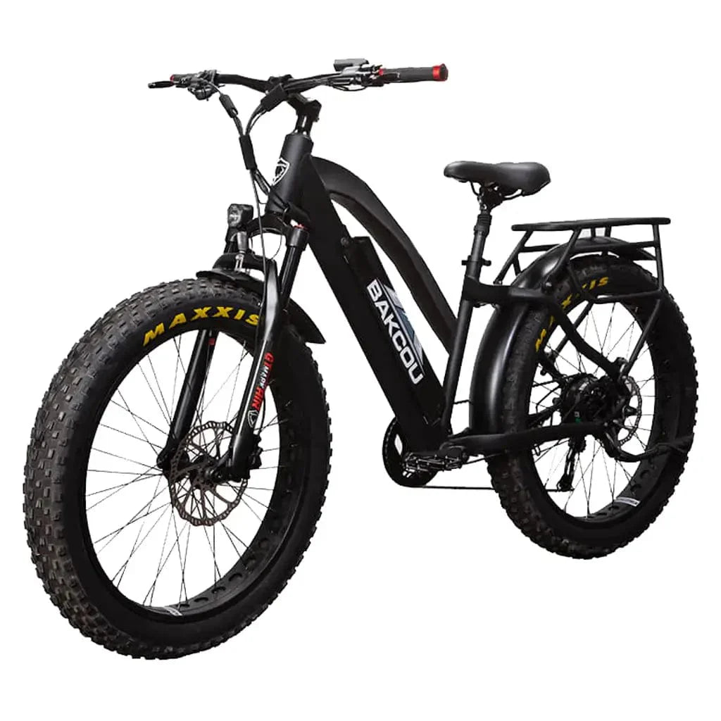 Bakcou Flatlander Step through ST 24" 750W 48V Fat Tire Electric Hunting Bike