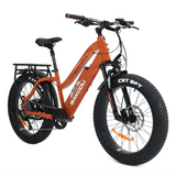 Bakcou Flatlander Step through ST 24" 750W 48V Fat Tire Electric Hunting Bike