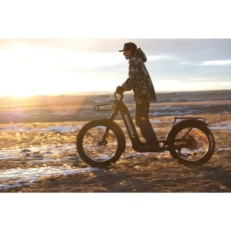 Bakcou Grizzly 1000W 48V Fat Tire Electric Scooter - ePower Go