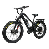 Bakcou Kodiak AWD 500W 48V 25ah Fat Tire Electric Hunting Bike