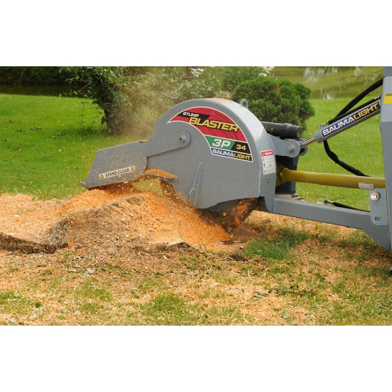 Baumalight 3P34 Stump Grinder For 50-80 HP Tractors - BML-3P34-S1050-NT