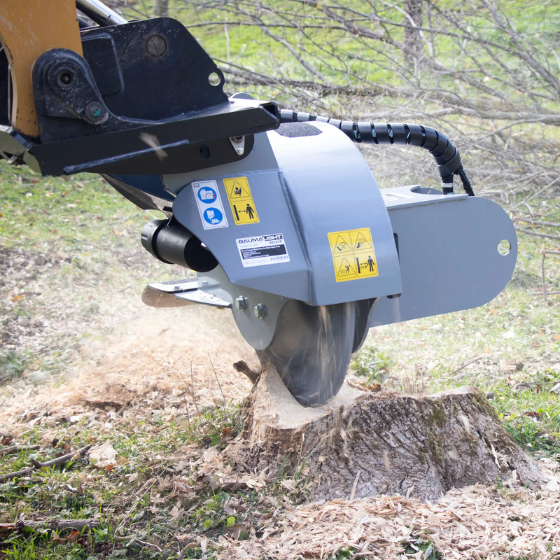 Baumalight S18 Stump Grinder For Skid Steers - BML-S18-S450-QT