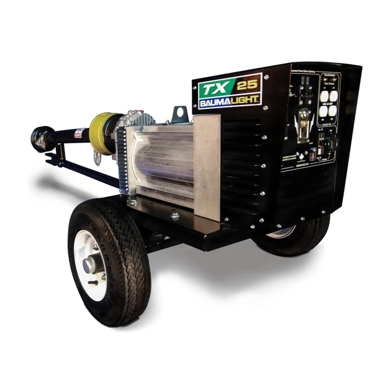 Baumalight TX25 - 25 kW Tractor PTO Generator - TX25-10FT-1PH-175AMP