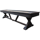 Playcraft Brazos River Pro-Style Shuffleboard Table in Black - SHBRRBLK12