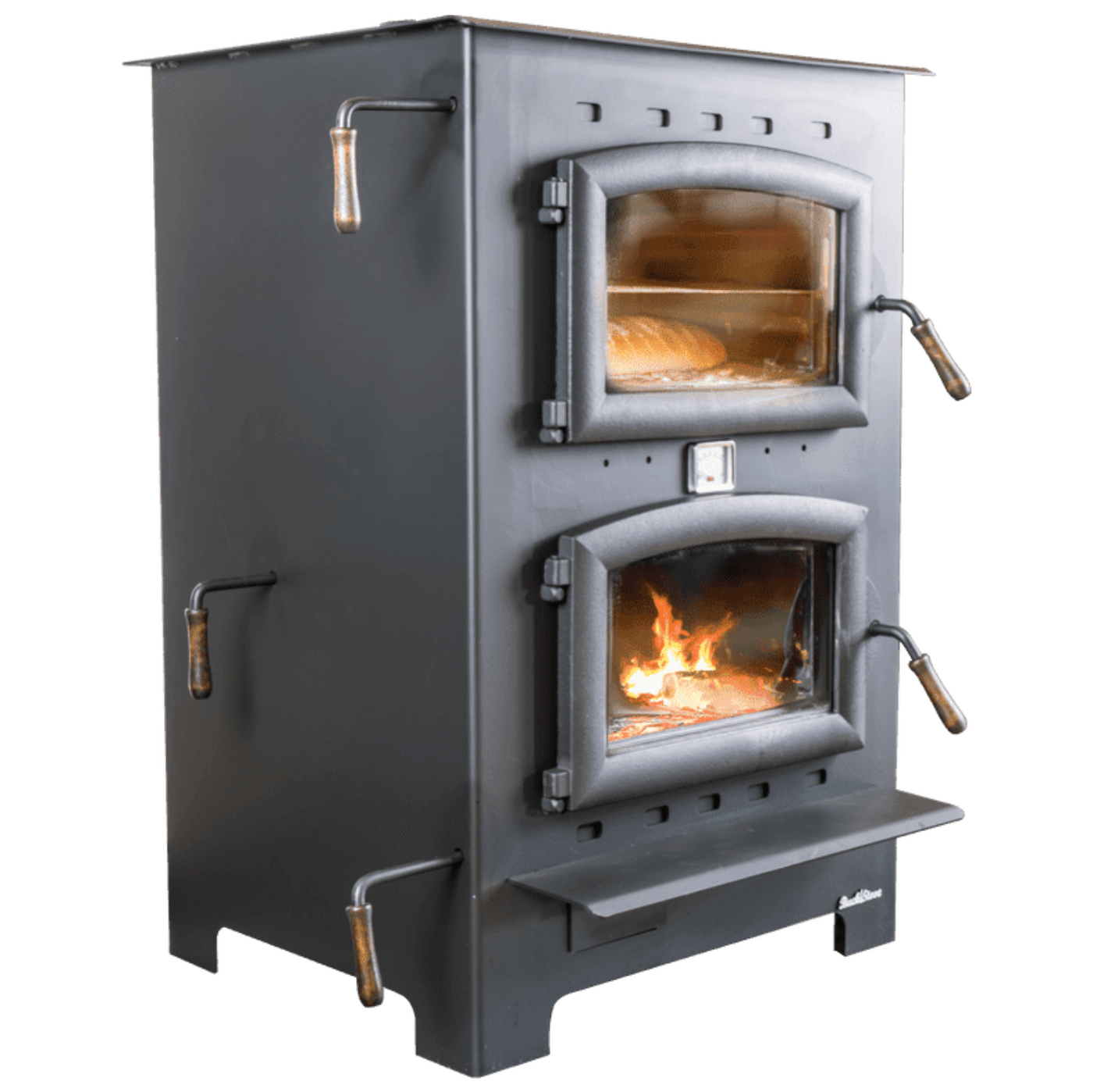 Buck Stove Homesteader Wood Burning Cook Stove 1,800 sq. ft. 28,901 BTU Black New - FP-HOMESTEADER