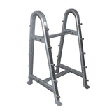 Troy 12-Sided Urethane Straight Barbell Set with Rack - COMMPAC-TSBU110