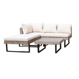 Deko Living Outdoor Corner Patio Sectional & Tables - COP30008