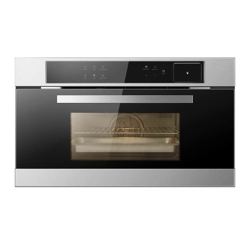 ROBAM 30-Inch Built-In Convection Wall Oven with Air Fry & Steam Cooking in Stainless Steel - CQ762S