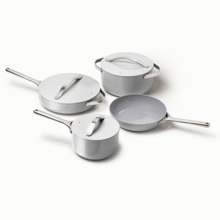 Caraway Deluxe Cookware Set in Gray - Backyard Provider