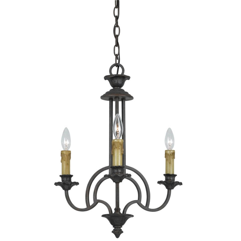 Cal Lighting 60W X 3 Elberton 3 Light Chandelier FX-3513-3