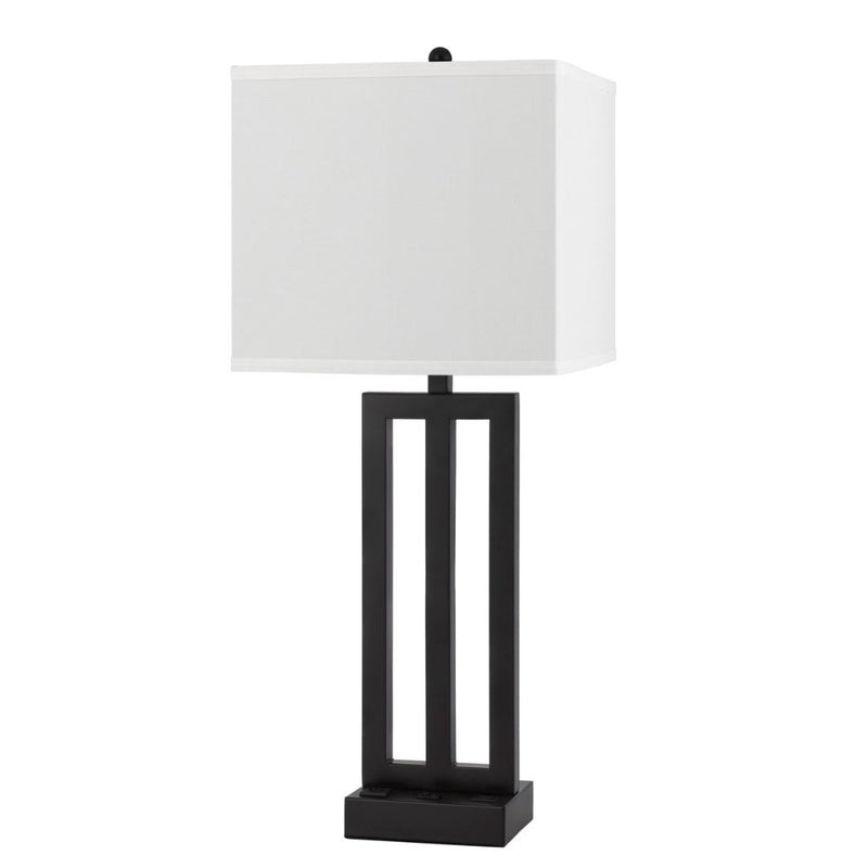 Cal Lighting Cachan Metal Night Stand Lamp LA-8042TB