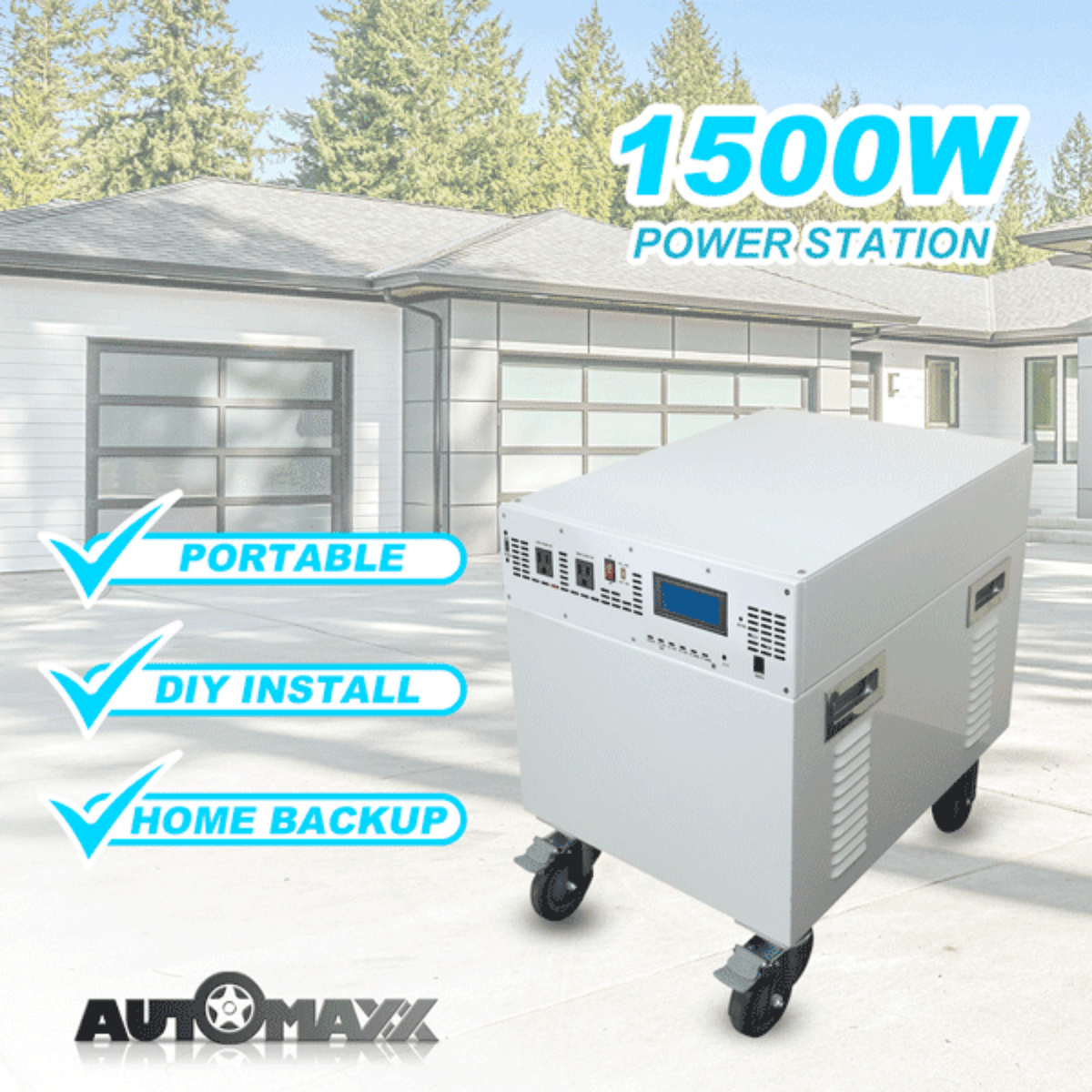 Automaxx 1500W Power Station - BOX-1500