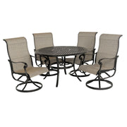 Hanamint Classic 54" Round Dining Set 5 Piece Set - 35221