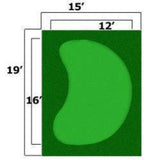 Cimarron Sports 'Par Saver' Putting Green With Premium Symbior Fringe