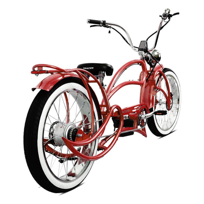 Tracer 800W Beyond Pro Stretch Classic Chopper Electric Bike - MB-EB-BEYOND Pro-BK - MB-EB-BEYOND Pro-BK