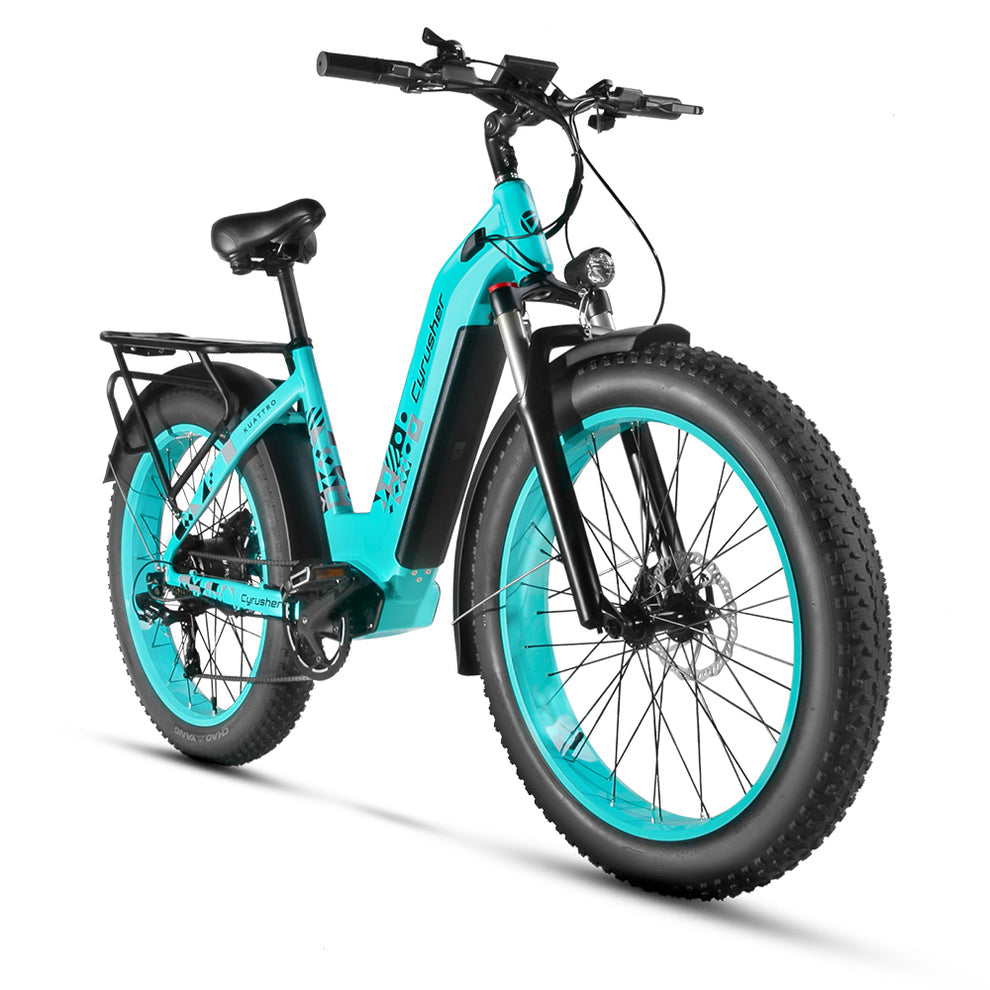 Cyrusher Sport Kuattro Mountain Step-through Electric Bike