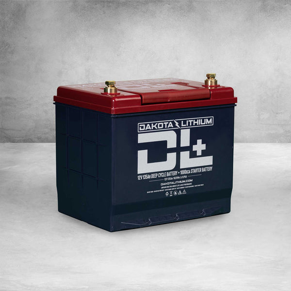 Dakota Lithium DL+ 12V/135Ah Dual Purpose 1000CCA LiFePO4 Deep Cycle Starter Battery - Backyard Provider