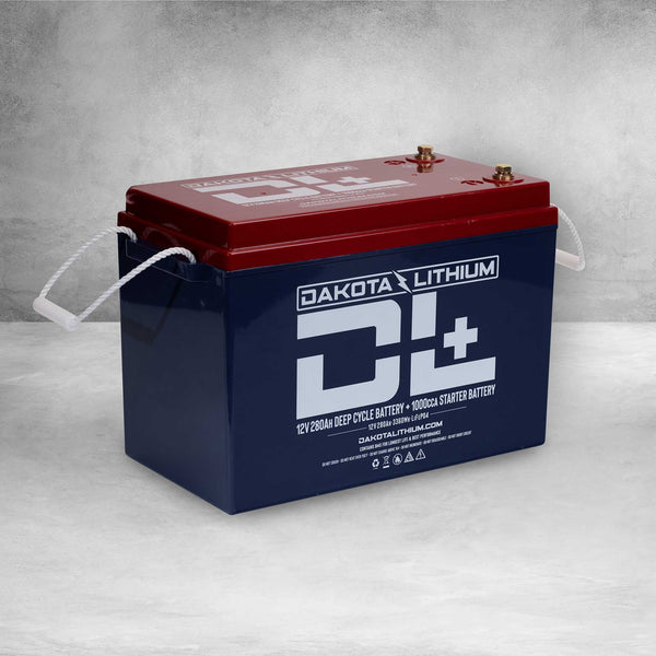 Dakota Lithium Plus 280 Ah 12v Lifepo4 Dual Purpose Battery  - Backyard Provider