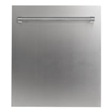 ZLINE 48 in. Appliance Package Dual Fuel Range, Range Hood, Microwave Drawer, Dishwasher, 4KP-RARH48-MWDW