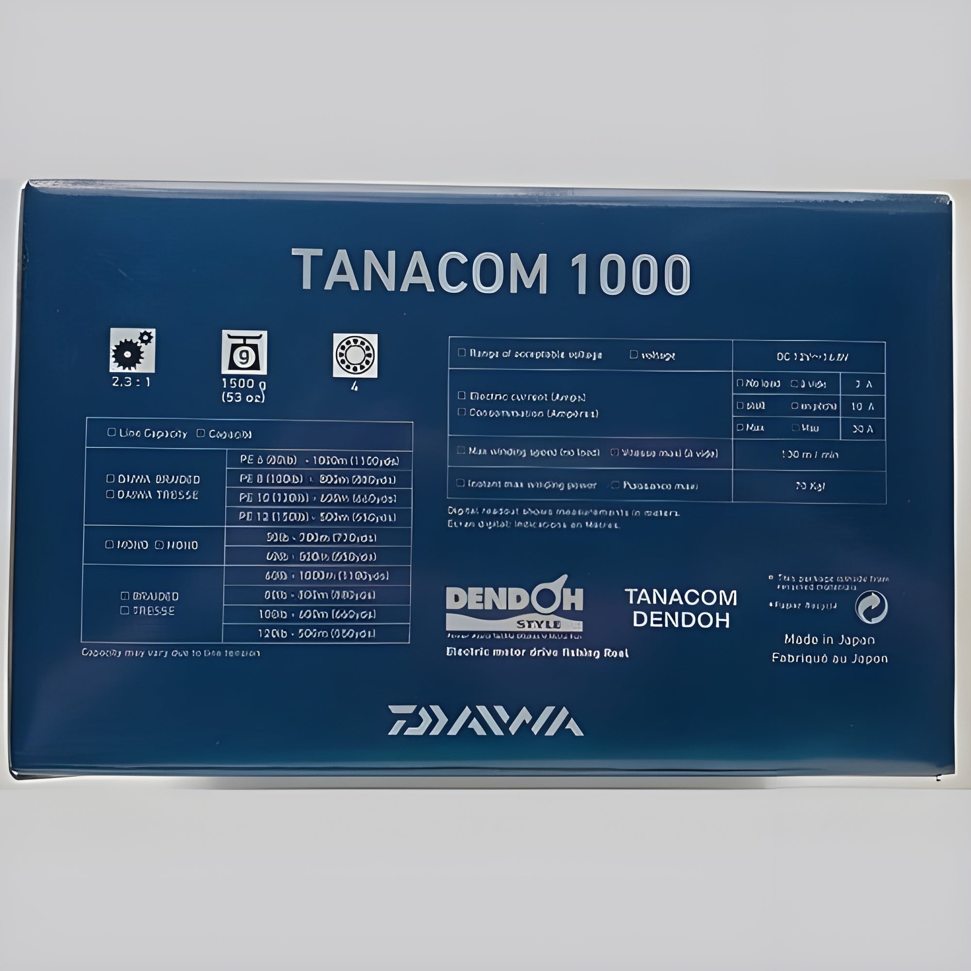 Daiwa Tanacom 1200 Power Assist Electric Reel - TANACOM1200