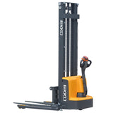 EKKO Full Powered Straddle Stacker 119/138" Height 2800 lbs Capacity - EB13E