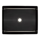 Eden Bath Rectangular 19 x 14 1/2" Stainless Steel Bathroom Vessel Sink with Drain in Black - EB_SS002BK