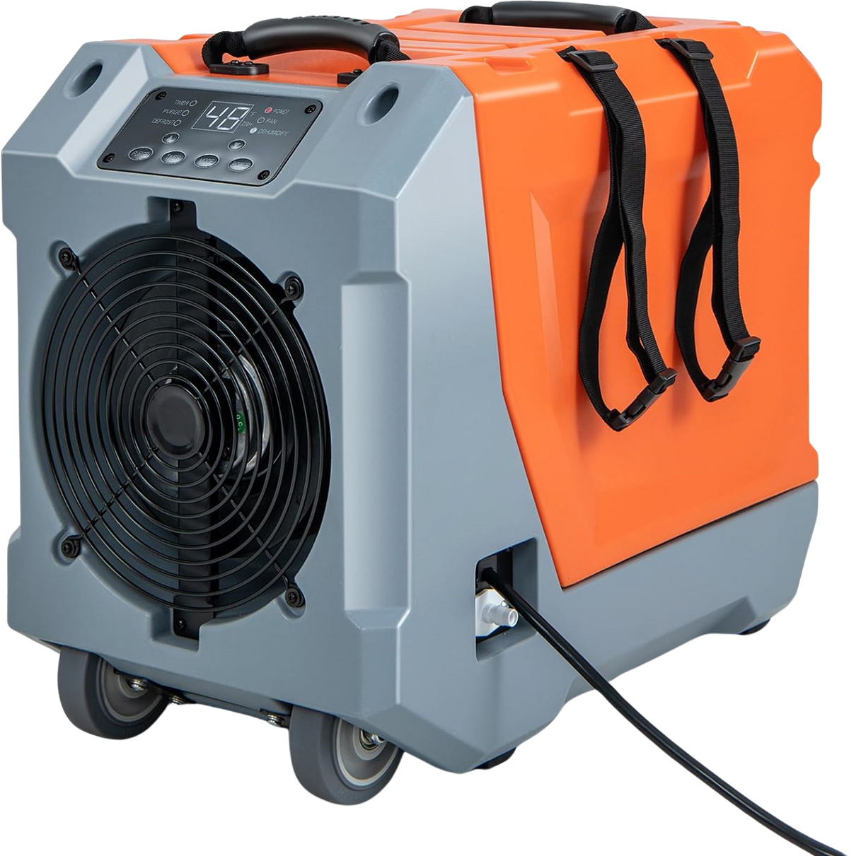 Costway Dehumidifier Commercial 180 Pints 210 CFM Basement/Crawl Space Pump And Drain Hose Orange New - ES10327US-OR