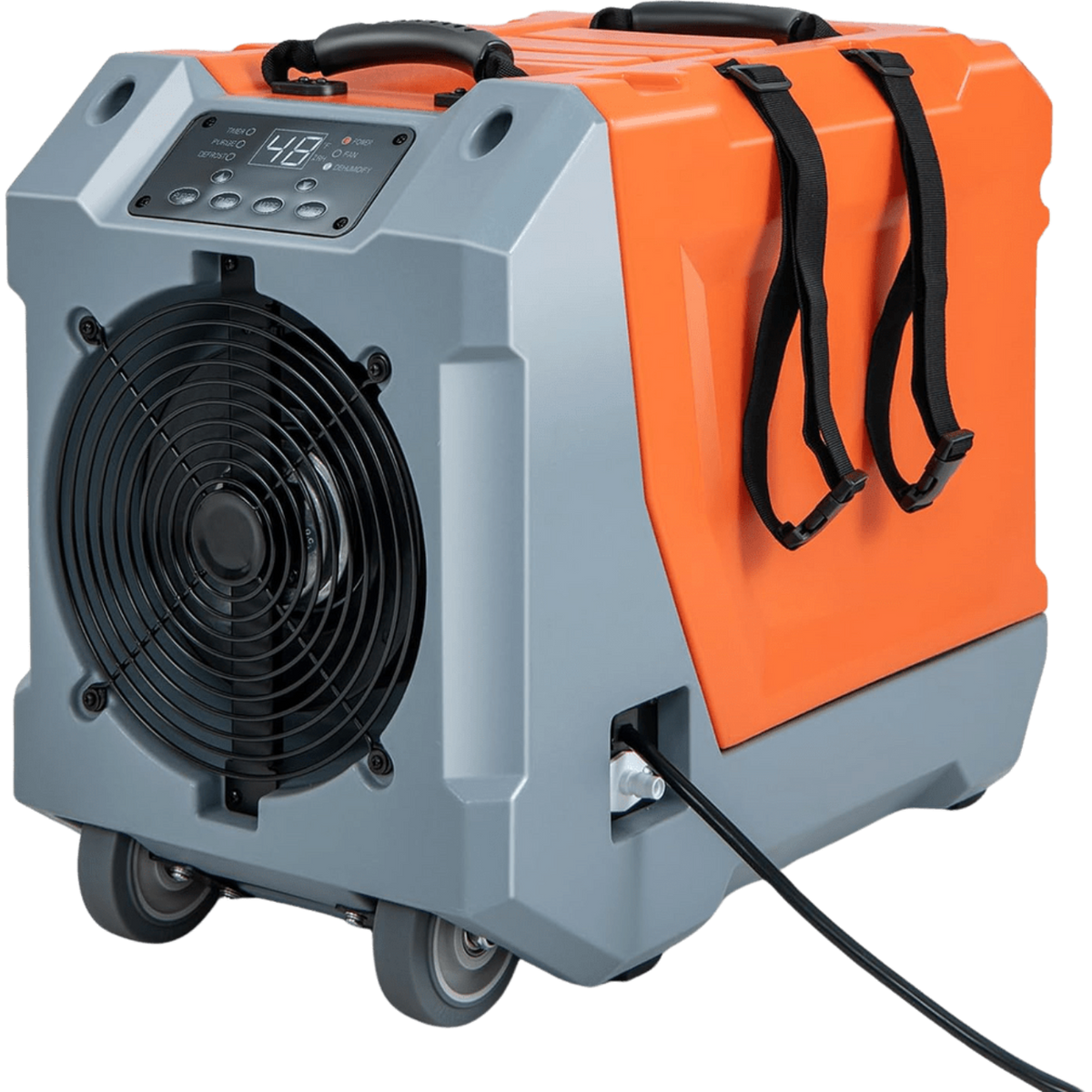 Costway Commercial Dehumidifier 180 Pints 210 CFM Basement/Crawl Space Pump And Drain Hose Orange New - ES10327US-OR