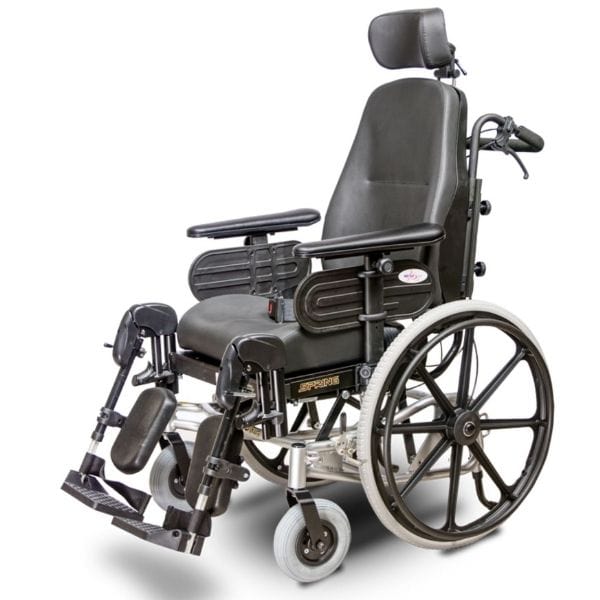 EV Rider Spring Tilt-n-Space Manual Wheelchair - HW1 - Backyard Provider