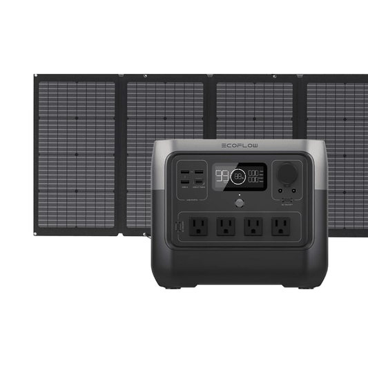 EcoFlow River 2 Pro + 110W Solar Panel - RIVER2PRO-110-1-US