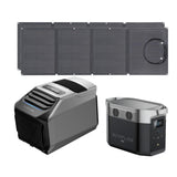 EcoFlow WAVE 2 Portable AC + DELTA Max 1600 + 110W Portable Solar Panel