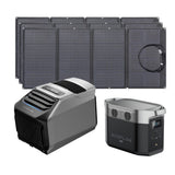 EcoFlow WAVE 2 Portable AC + DELTA Max 2000 + 160W Portable Solar Panel