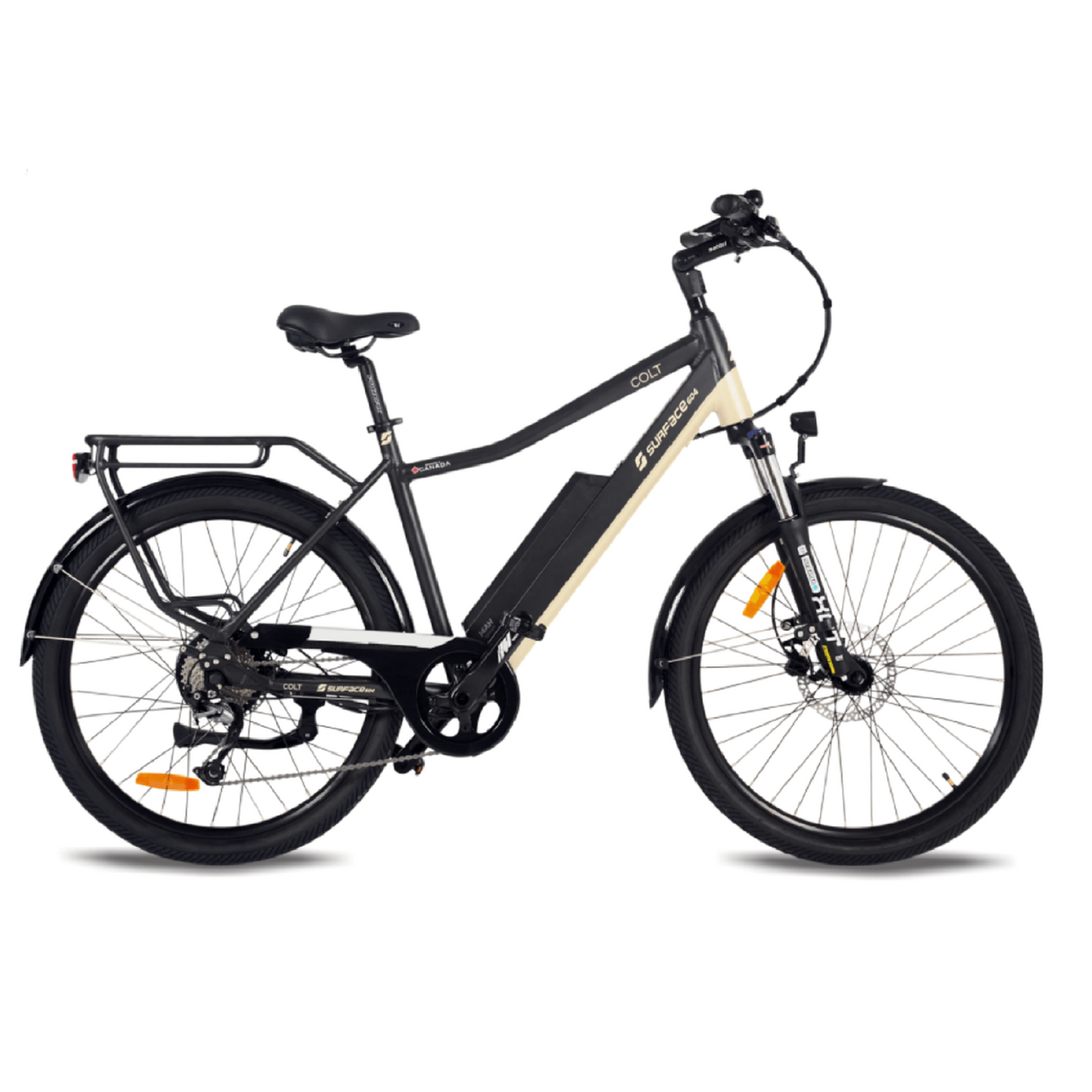 Surface 604 500W 604 Colt Electric Cruiser - Black - EB-COLT-BLK-SM-14AH