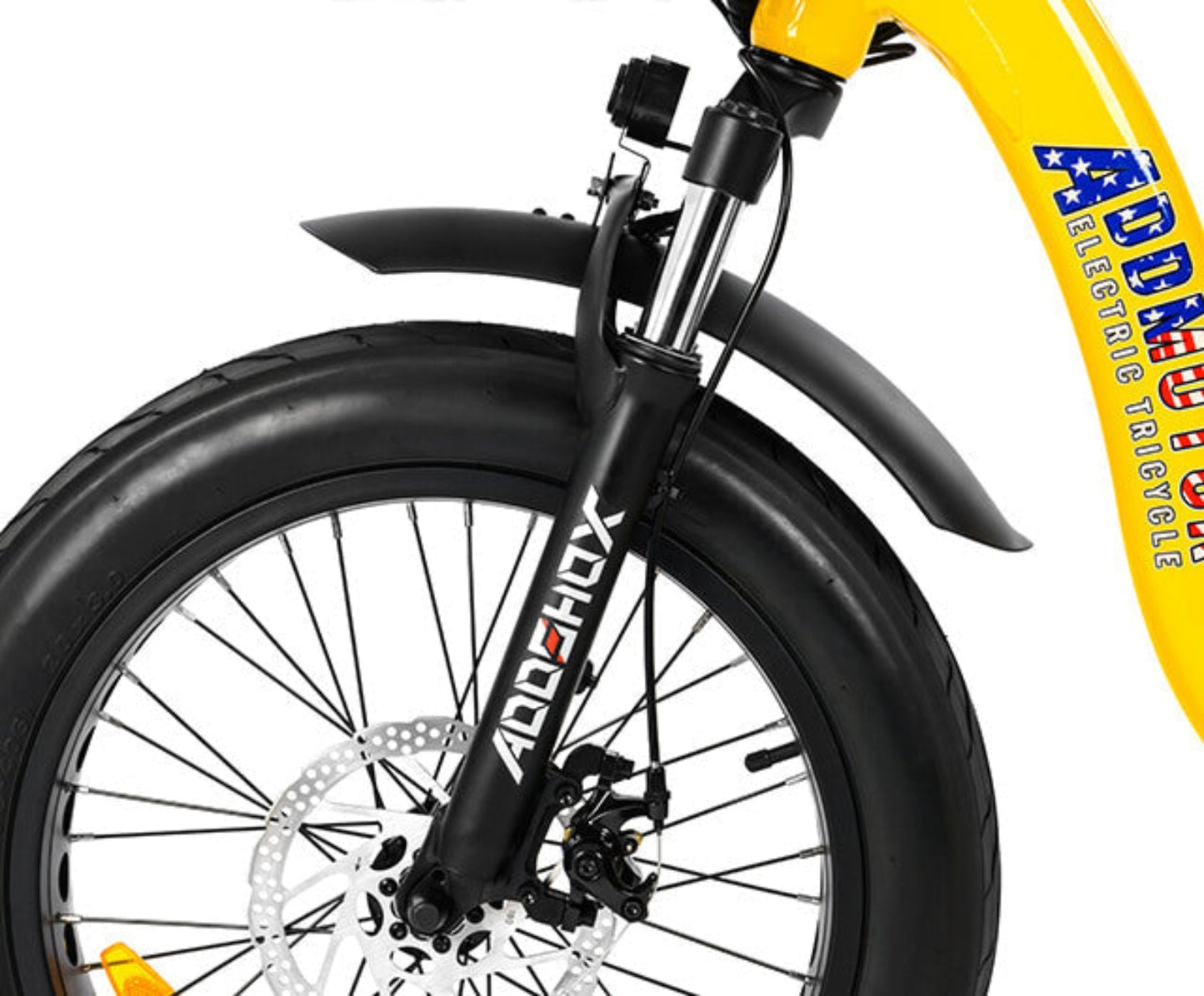 Addmotor 750W 48V Triketan II M-330 Trike Electric Bike - EB-ADD-TT2-YLW