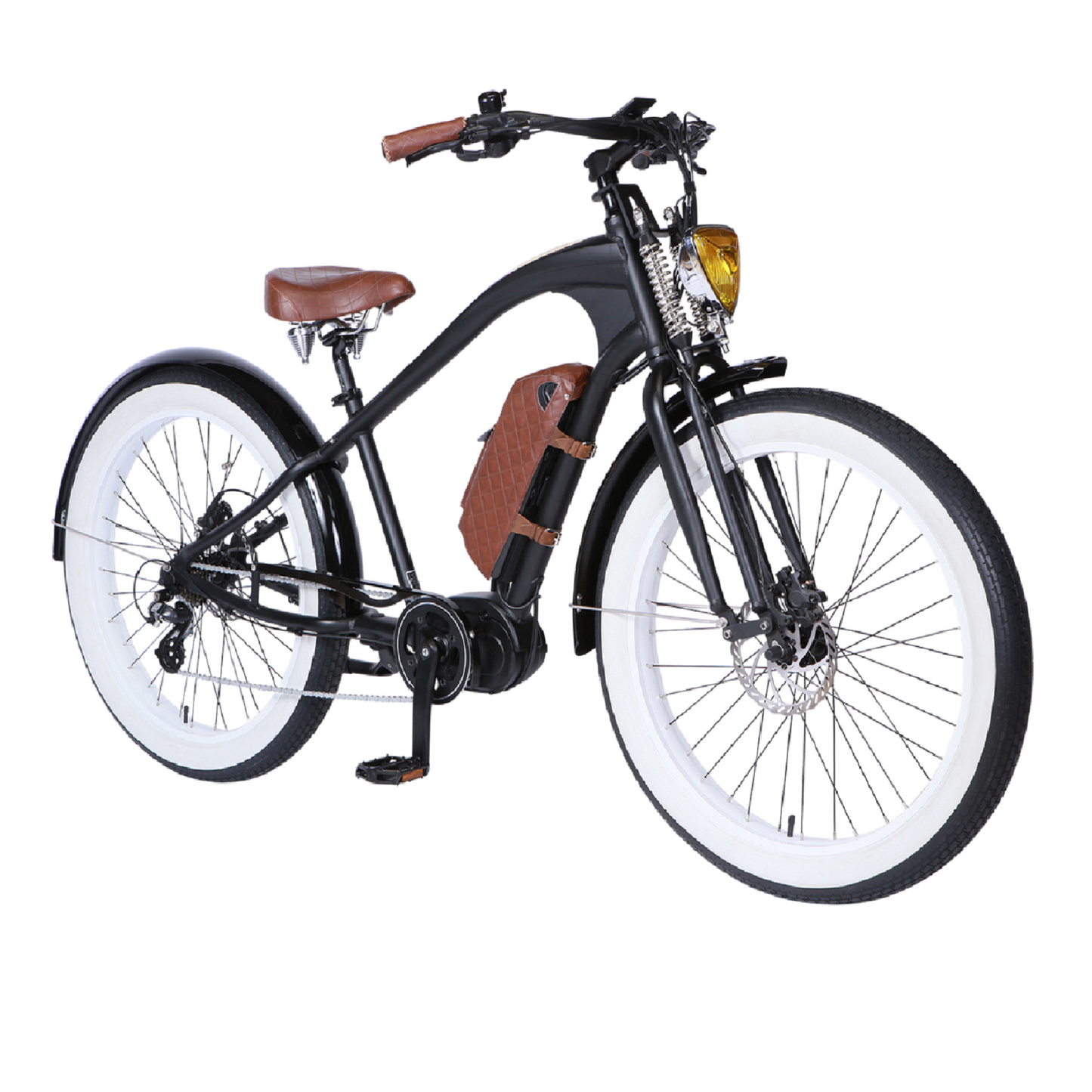 Michael Blast 500W Vacay Mid Drive Hi Step Electric Bike - EB-VACAY-MID-HI-BLK