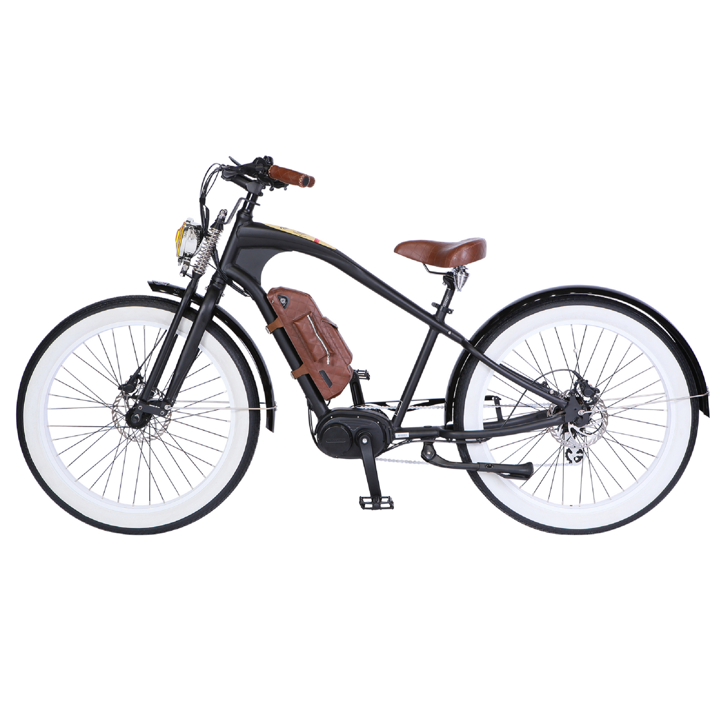 Michael Blast 500W Vacay Mid Drive Hi Step Electric Bike - EB-VACAY-MID-HI-BLK