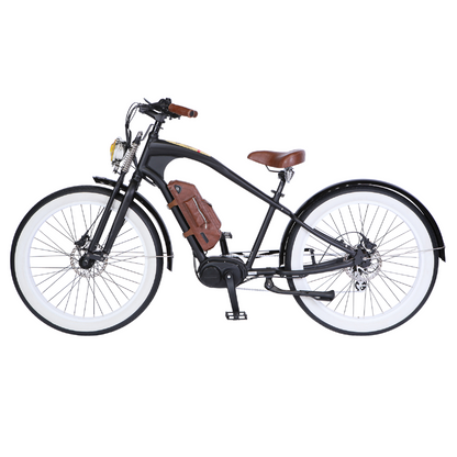 Michael Blast 500W Vacay Mid Drive Hi Step Electric Bike - EB-VACAY-MID-HI-BLK