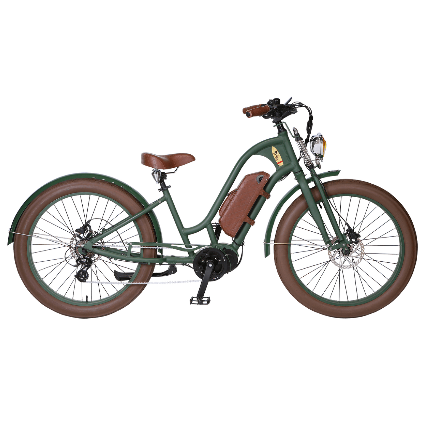 Michael Blast 500W Vacay Mid Drive Low Step Electric Bike - EB-VACAY-MID-LO-BLK