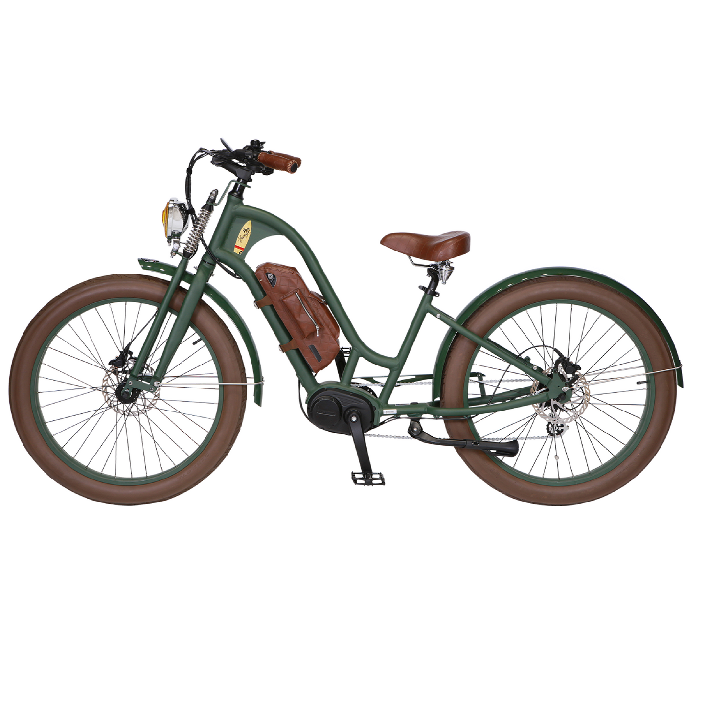 Michael Blast 500W Vacay Mid Drive Low Step Electric Bike - EB-VACAY-MID-LO-BLK