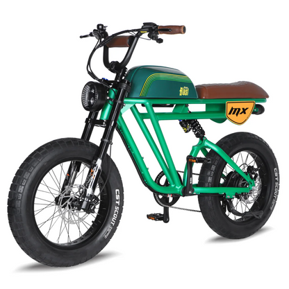 Michael Blast 750W 48V Outsider MX Fat Tire Electric Bike - EB-OUTMX-AGN