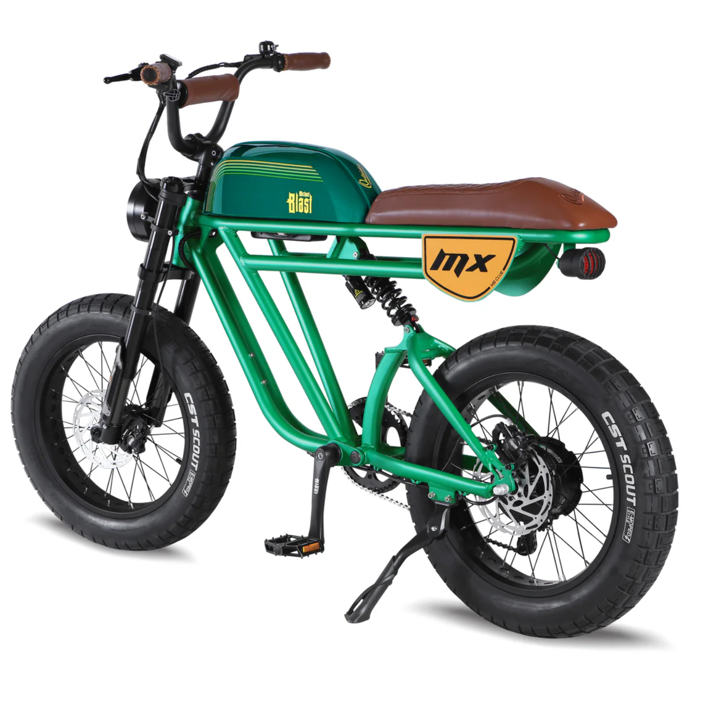 Michael Blast 750W 48V Outsider MX Fat Tire Electric Bike - EB-OUTMX-AGN