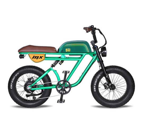 Michael Blast 750W 48V Outsider MX Fat Tire Electric Bike - EB-OUTMX-AGN