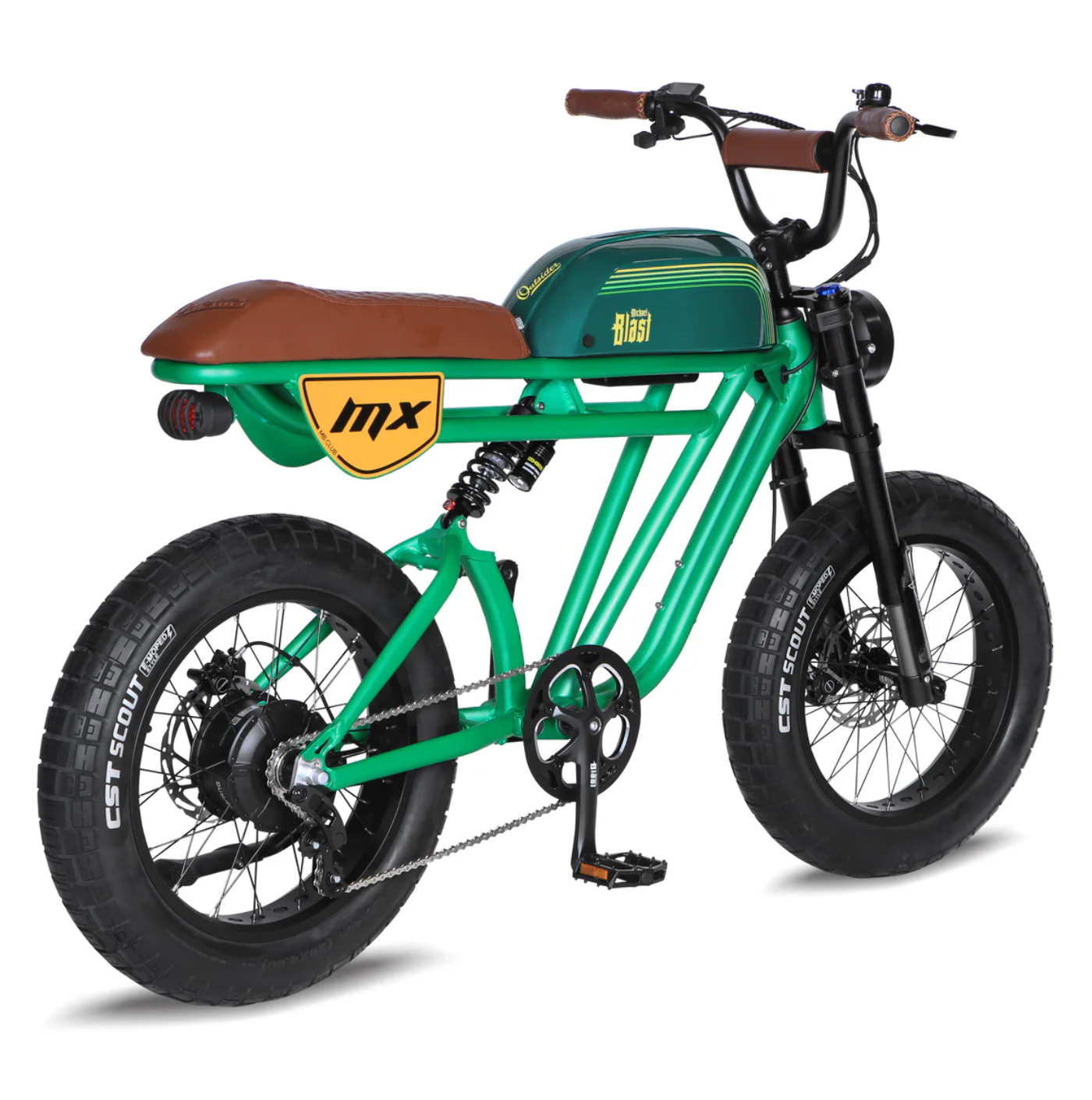 Michael Blast 750W 48V Outsider MX Fat Tire Electric Bike - EB-OUTMX-AGN