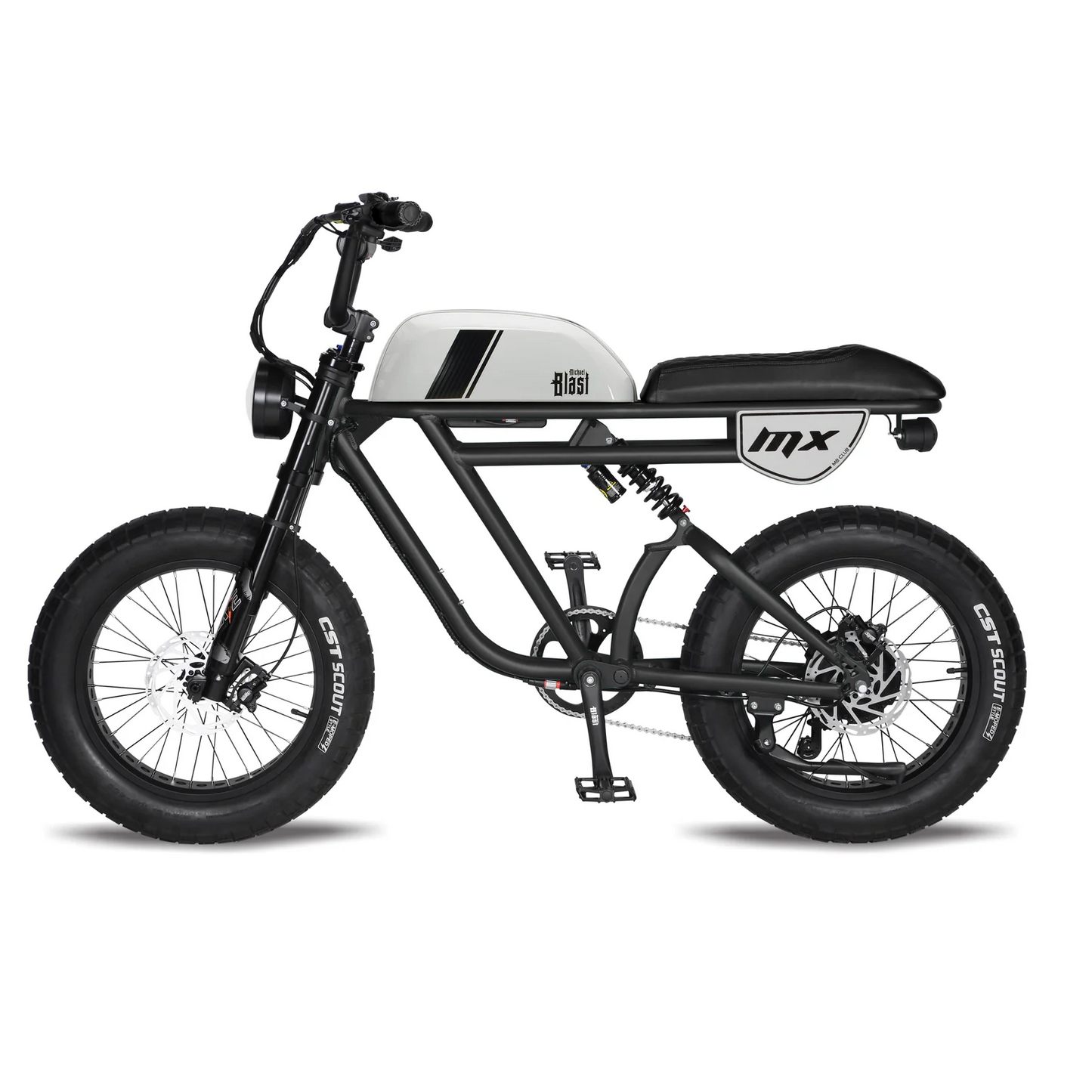 Michael Blast 750W 48V Outsider MX Fat Tire Electric Bike - EB-OUTMX-AGN