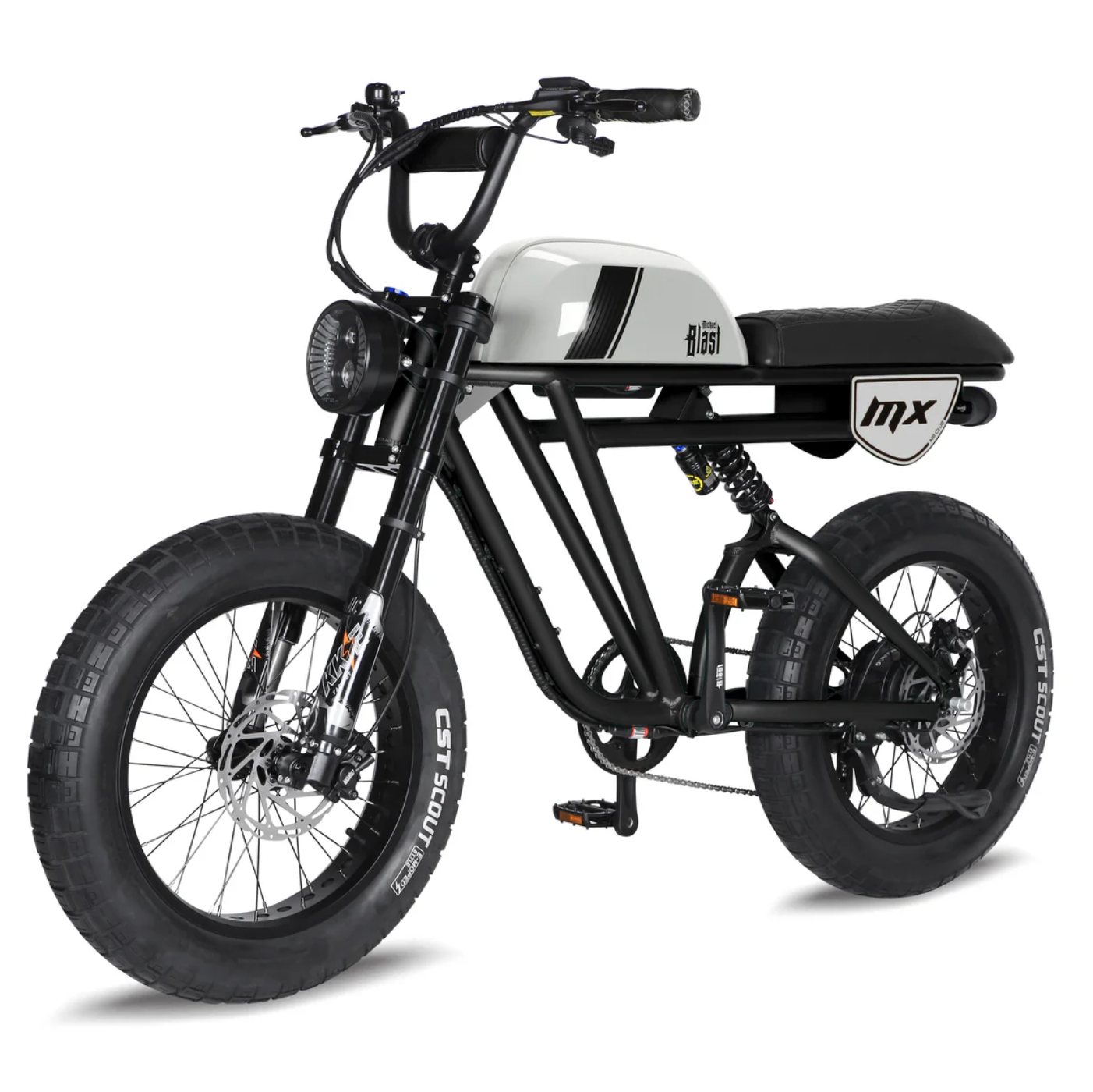 Michael Blast 750W 48V Outsider MX Fat Tire Electric Bike - EB-OUTMX-AGN