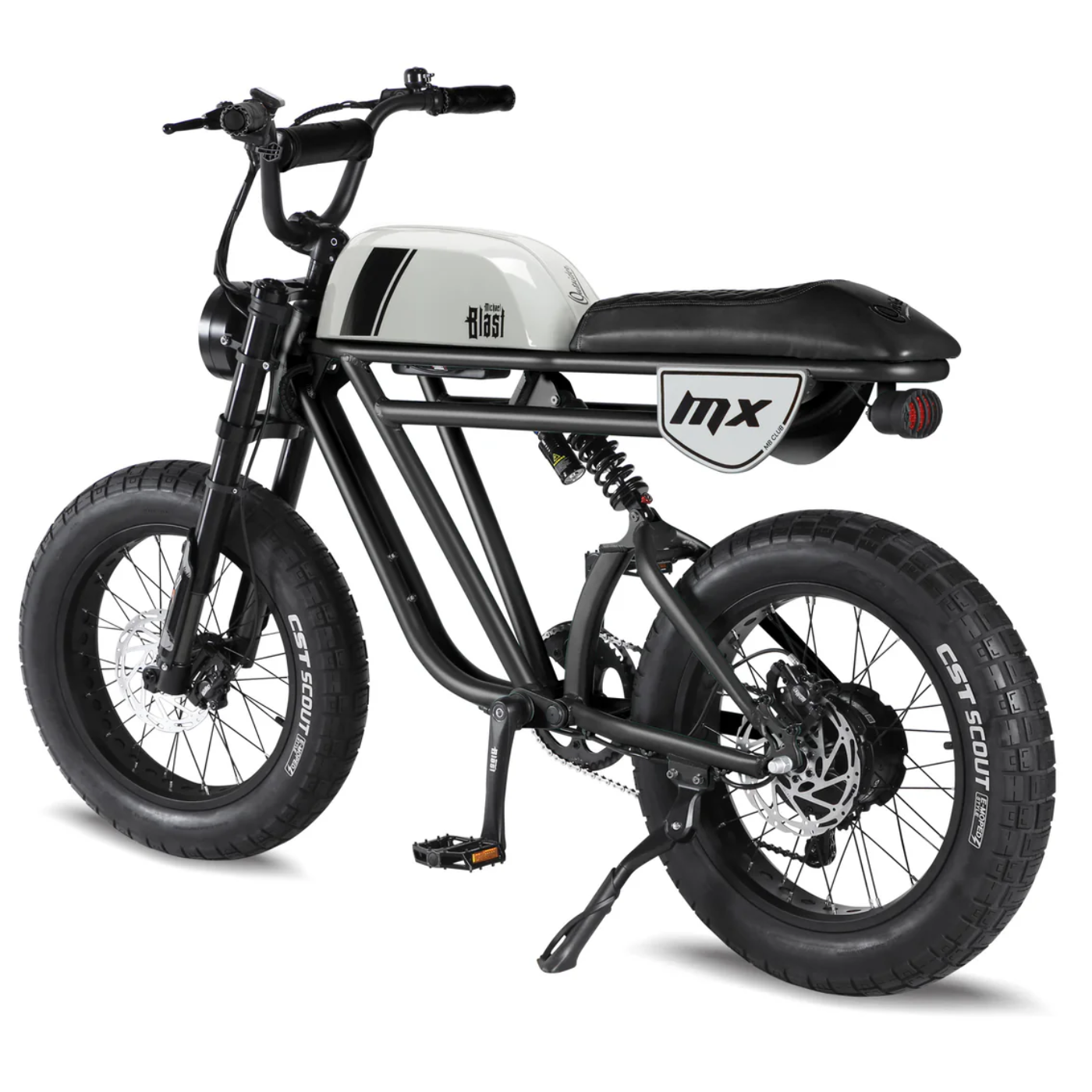Michael Blast 750W 48V Outsider MX Fat Tire Electric Bike - EB-OUTMX-AGN