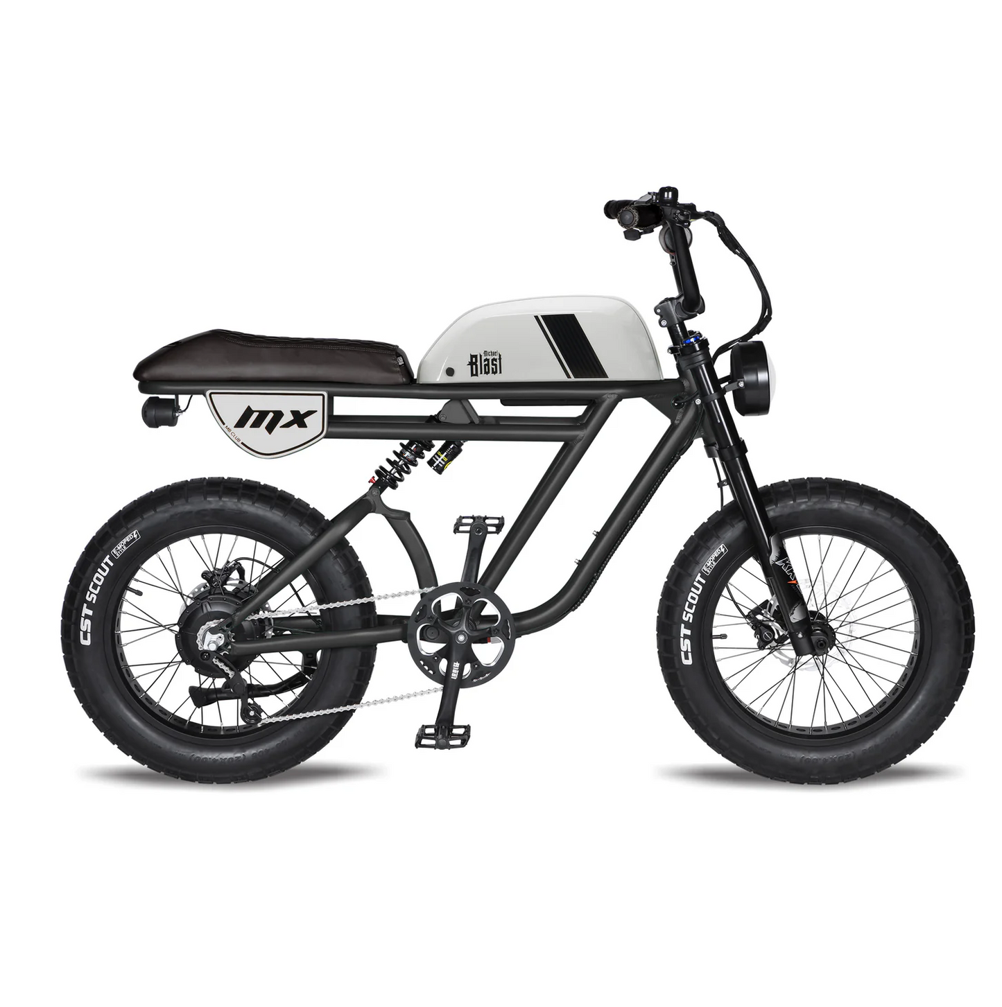 Michael Blast 750W 48V Outsider MX Fat Tire Electric Bike - EB-OUTMX-AGN