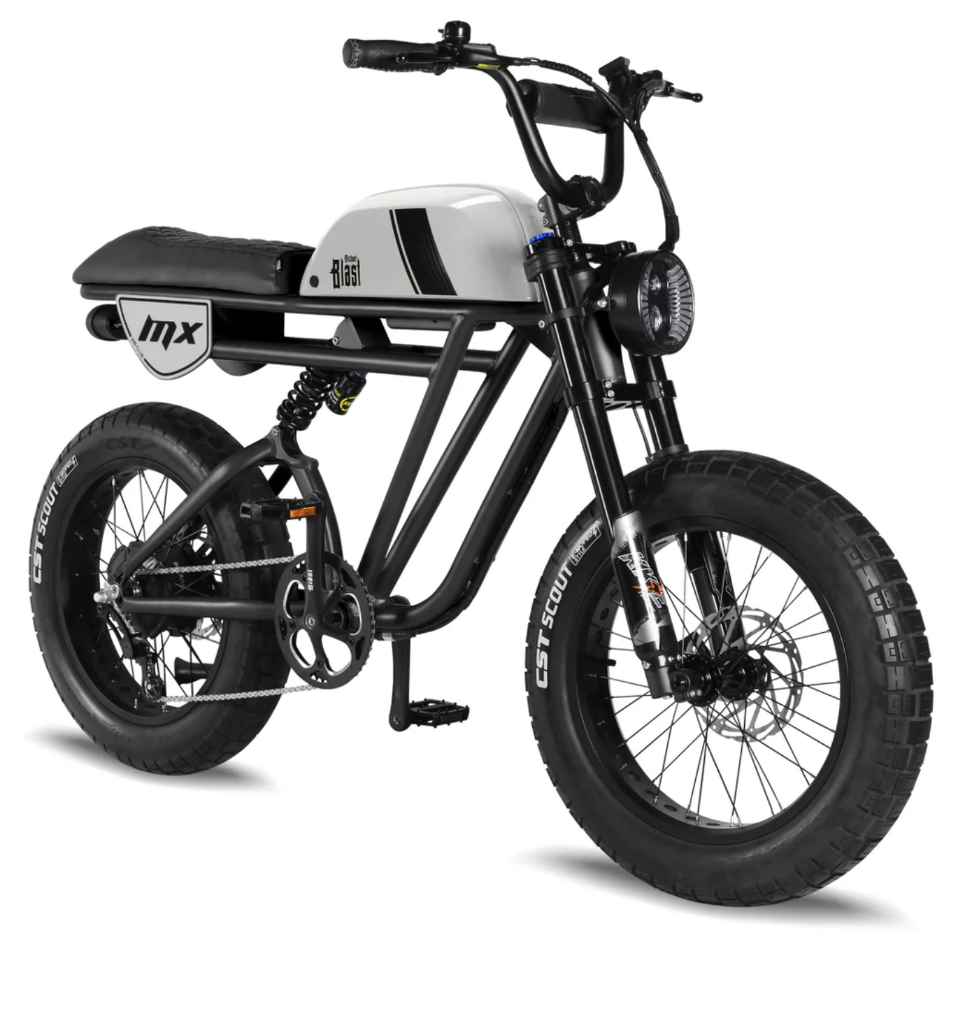 Michael Blast 750W 48V Outsider MX Fat Tire Electric Bike - EB-OUTMX-AGN