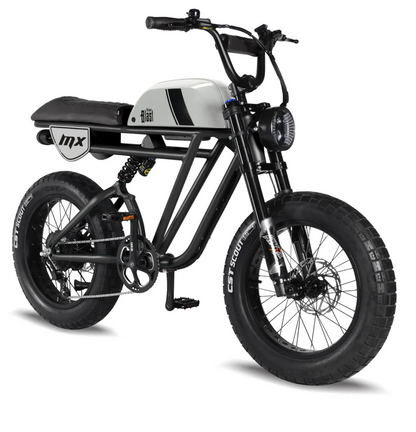 Michael Blast 750W 48V Outsider MX Fat Tire Electric Bike - EB-OUTMX-AGN