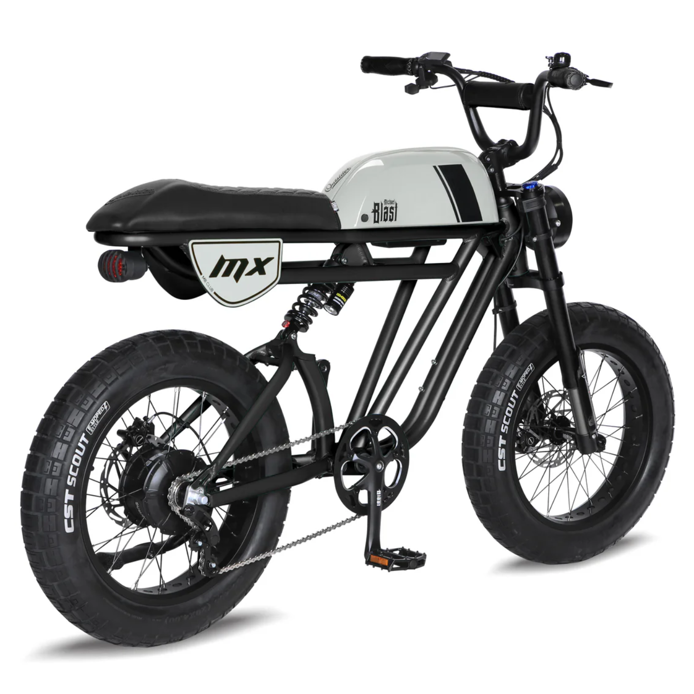 Michael Blast 750W 48V Outsider MX Fat Tire Electric Bike - EB-OUTMX-AGN